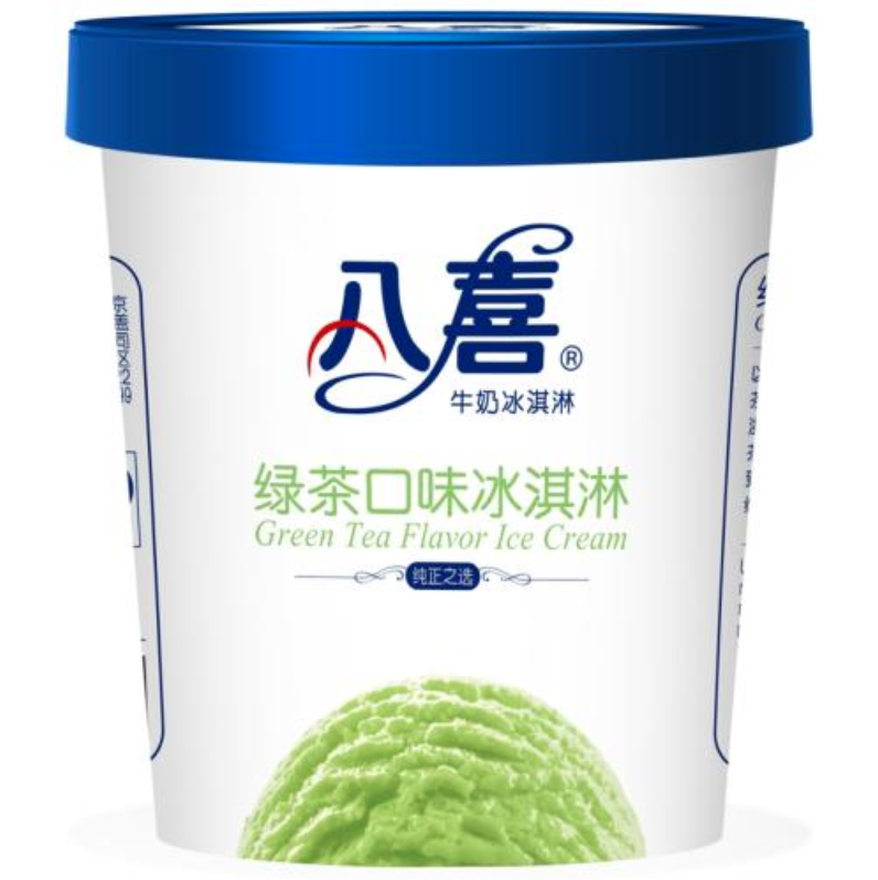 BAXY 八喜 牛奶冰淇淋 绿茶口味 550g 23.07元