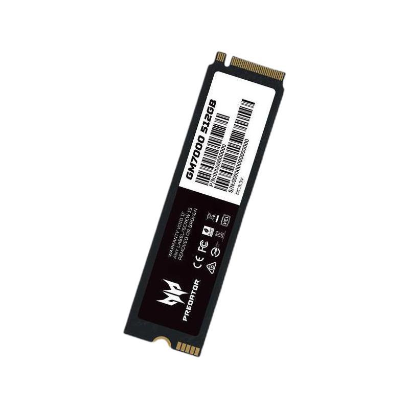 PREDATOR 宏碁掠夺者 GM7000 NVMe M.2 固态硬盘 512GB（PCI-E4.0） 368.9元