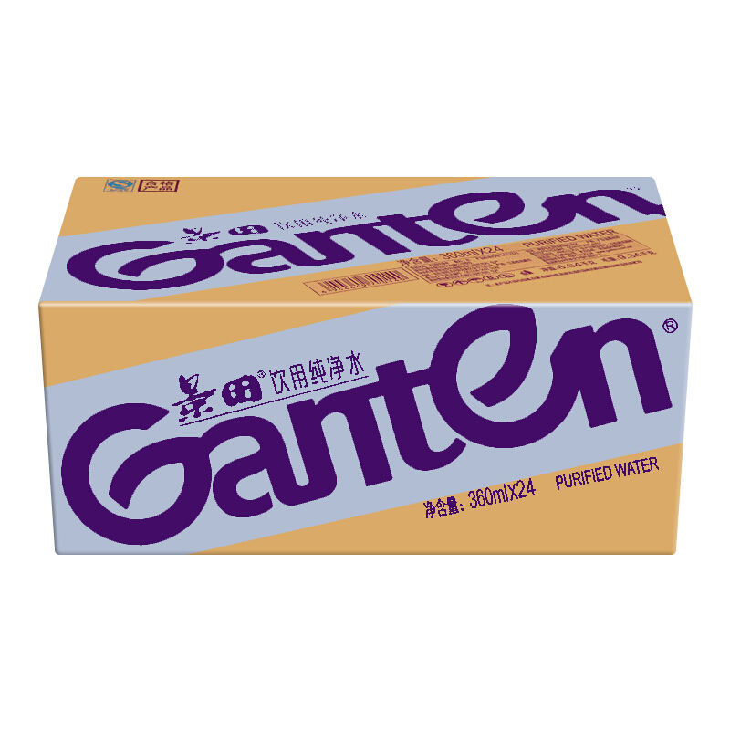 Ganten 百岁山 景田 饮用纯净水 360ml*24瓶 20.95元