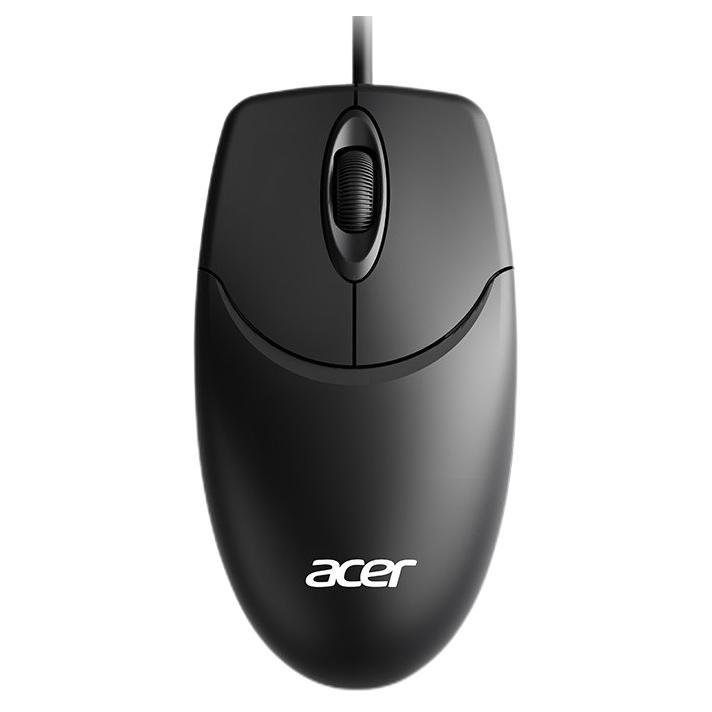 acer 宏碁 M117 有线鼠标 1000DPI 黑色 16.9元