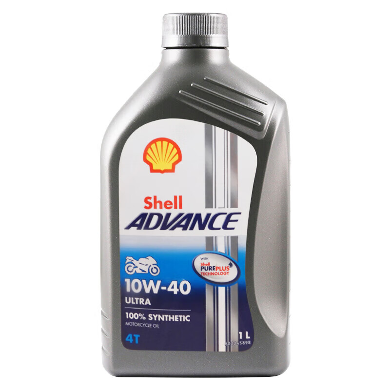 Shell 壳牌 爱德王子 10W-40 四冲程摩托车机油 1L 新加坡原装进口 33.8元