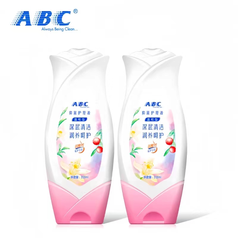 ABC女性护理液卫生洗护液小花朵温和不刺激私处蔓越莓200ML2瓶 34.9元