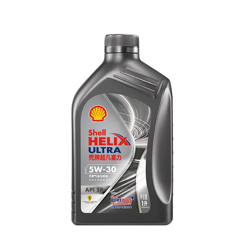 Shell 壳牌 Helix Ultra 超凡喜力 都市光影版 5W-30 SP级 全合成机油 1L 64元