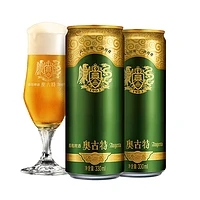 Augerta 奥古特 青岛啤酒 12度 330mL*24罐 赠青岛啤酒330ml*6听