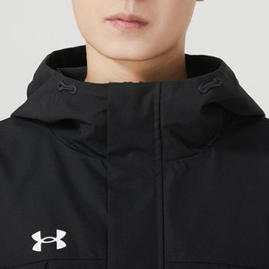 百亿补贴：UNDER ARMOUR 安德玛 男装外套2024春新款运动连帽夹克23600401-001