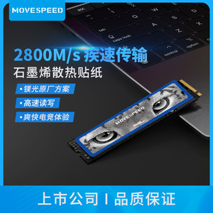 MOVE SPEED 移速 SSD固态硬盘pcle3.0 长江晶圆 联芸主控2TB YSSDM美洲豹系列