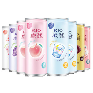 RIO锐澳微醺系列全家福多口味330ml*8果酒洋酒凑券更优惠