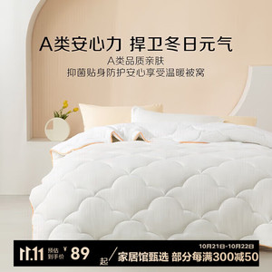 BLISS 百丽丝 水星家纺出品 百丽丝七孔透气冬被 1.5/1.8米(被芯200*230cm)