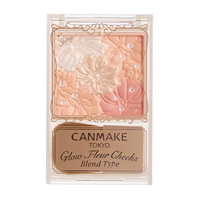 CANMAKE/井田日本花瓣五色腮红膨胀色腮紫一体盘渐变微醺官方正品 72元