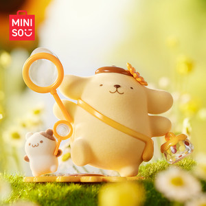 MINISO名创优品布丁狗童年四季系列盲盒三丽鸥摆件潮玩可爱童趣