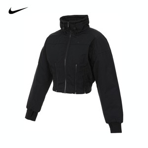 NIKE耐克2024秋季新款女子棉服运动休闲棉衣外套夹克女FV7819-010