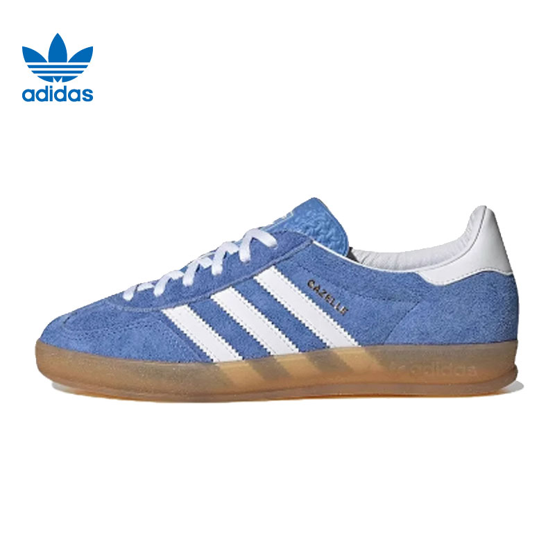 adidas阿迪达斯三叶草女子GAZELLE INDOOR休闲鞋HQ8717 639元