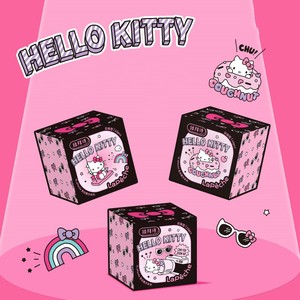 拉拜诗告白魔方HelloKitty三明治美瞳日抛小方盒隐形眼镜10片