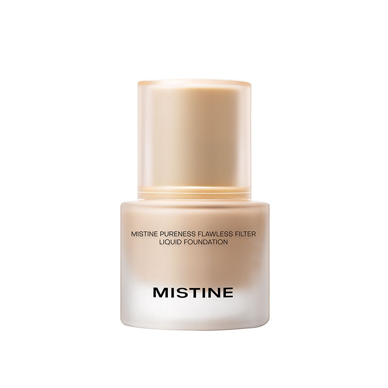 【新品首推】Mistine蜜丝婷4K粉底液遮瑕轻薄保湿混干瑕疵油皮 54元