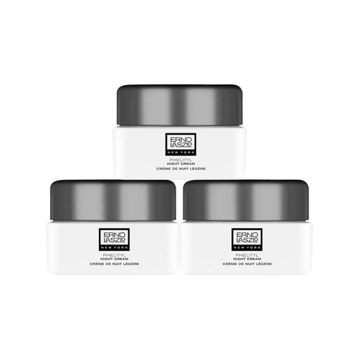 【自营】Erno Laszlo/奥伦纳素豆腐晚面霜5ml3罐保湿补水清爽润泽 55元