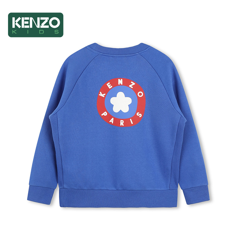 KENZO KIDS童装儿童春秋款休闲运动宽松圆领卫衣K60773 720元