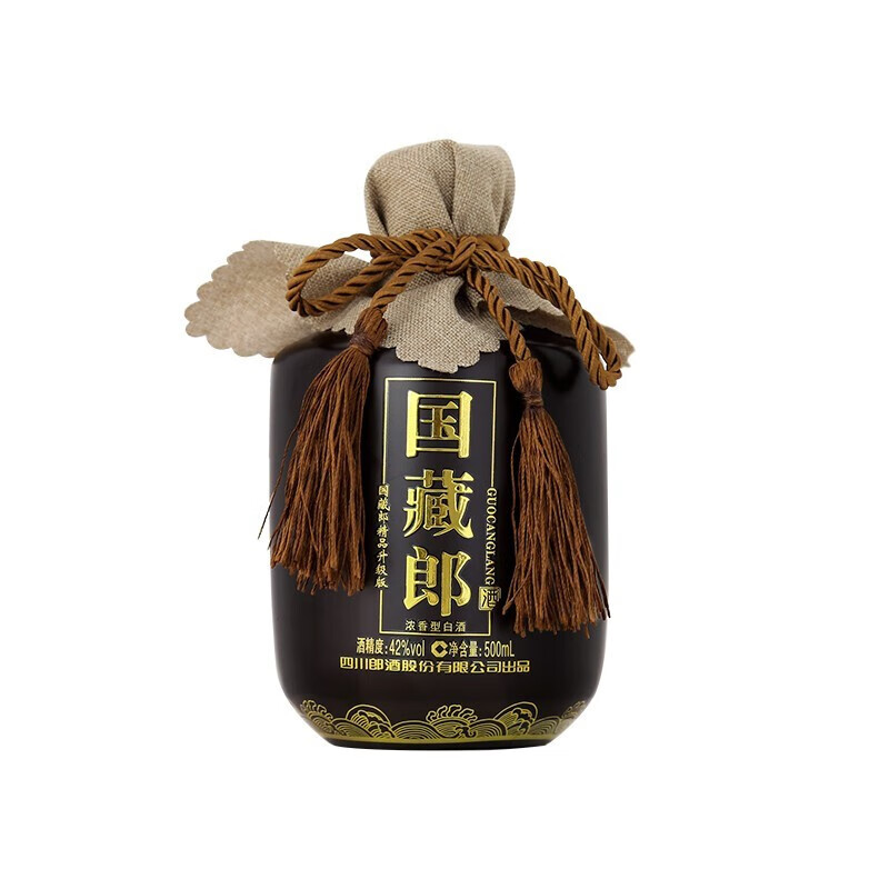 【直播专享】郎酒国藏郎精品版42度500ml*4瓶浓香型白酒 380元