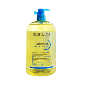 【自营】Bioderma/贝德玛保湿滋润以油养肤 1L滋养修护沐浴油
