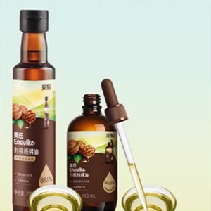 英氏有机核桃油亚麻籽牛油果油热炒菜油儿童食用油辅食用油