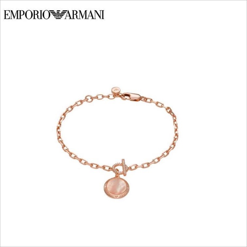 Armani阿玛尼女神白月光系列粉色贝母手链高级感精致礼物送女友 318.65元