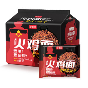 今麦郎火鸡面爆辣方便面韩式变态辣泡面袋装整箱火鸡拌面
