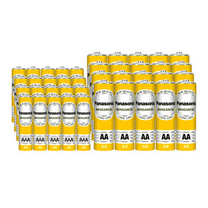 松下5号电池碳性4节电视空调遥控器钟表AAA正品7号1.5V五号七号儿童玩具挂钟鼠标原装一次性普通干电池包邮
