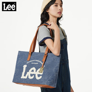 LEE新款大容量托特包单肩包