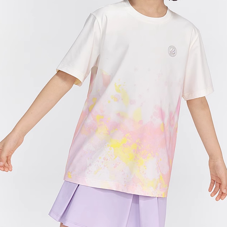 波司登儿童春夏凉感透气防晒上衣女童短袖T恤纯棉防紫外线UPF100+ 59元