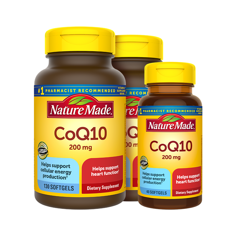 NatureMade天维美辅酶q10备孕美国原装进口官方旗舰店正品coq10 489元