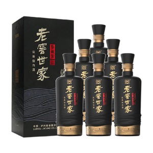 泸州老窖白酒世家鉴藏整箱500ml*6浓香52度口粮高度宴请收藏送礼