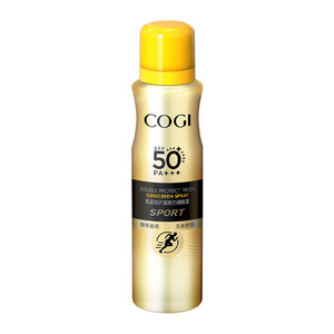 高姿清爽防晒喷雾SPF50+全身通用男女户外高倍防晒官方旗舰店正品