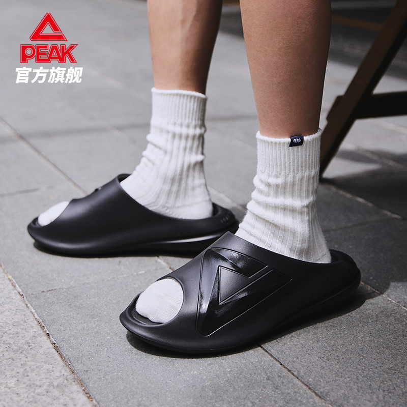匹克态极小胖拖夏季新款男鞋运动恢复拖鞋男情侣沙滩鞋子凉拖女鞋 159元