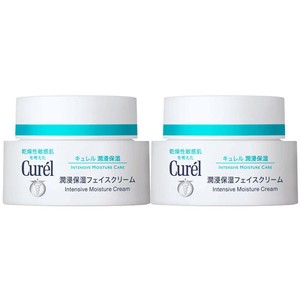 【成毅代言】curel珂润保湿面霜40g*2敏感肌补水修护神经酰胺护理