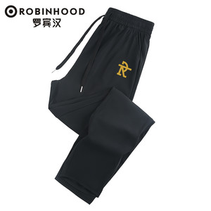 ROBINHOOD/罗宾汉夏季新款宽松运动短袖男士商务休闲裤pz8