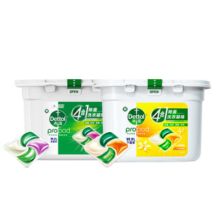 Dettol/滴露4合1除菌洗衣凝珠雨后青草