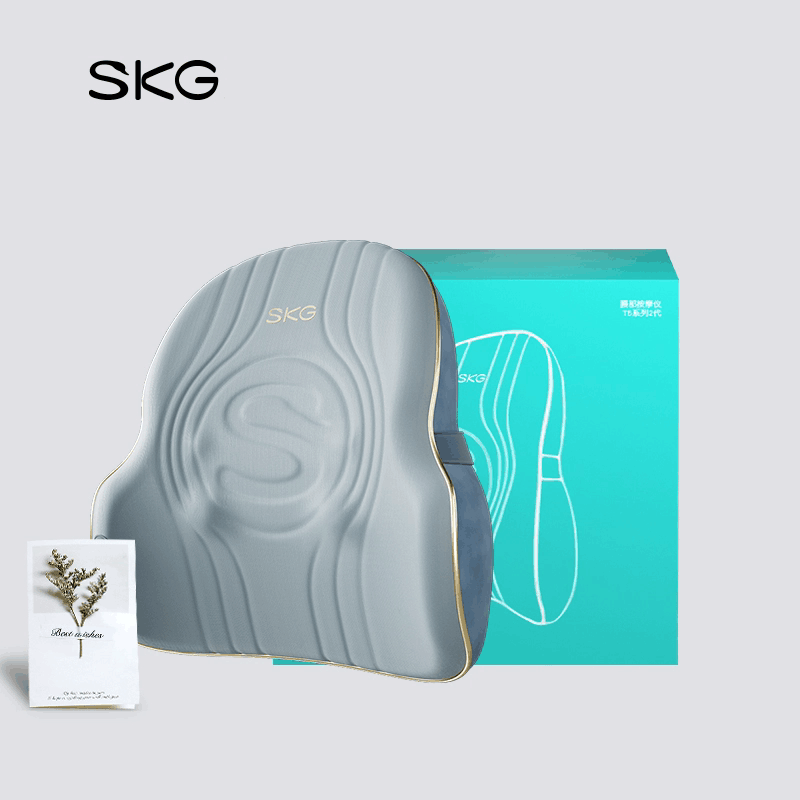 SKG腰部按摩器T3二代腰背椅垫车载靠垫颈椎背酸痛神器腰椎按摩仪 319元