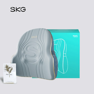 SKG腰部按摩器T3二代腰背椅垫车载靠垫颈椎背酸痛神器腰椎按摩仪