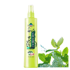 六神花露水180ml驱蚊喷雾止痒花露水快速止痒清新家庭户外防蚊虫