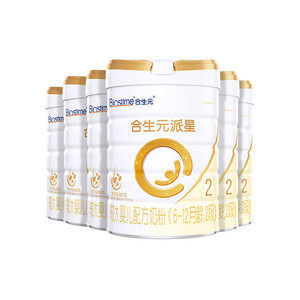 初乳营养|合生元派星新国标较大婴儿配方奶粉2段800g