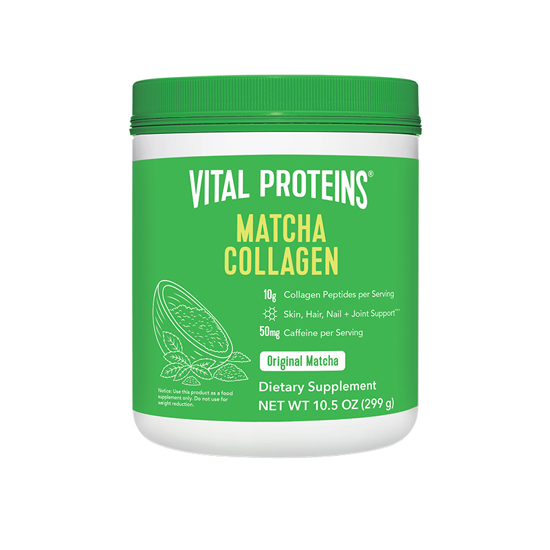 雀巢VitalProteins美国进口歪头蛋白粉抹茶胶原蛋白肽罐装299g 339元