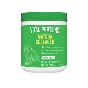 雀巢VitalProteins美国进口歪头蛋白粉抹茶胶原蛋白肽罐装299g