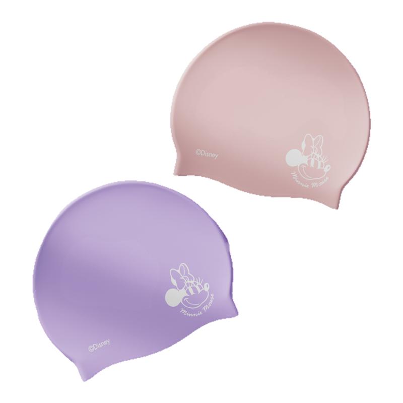 迪士尼女硅胶泳帽女款长发加大高颜值儿童游泳帽防水大头围不勒头 11.3元