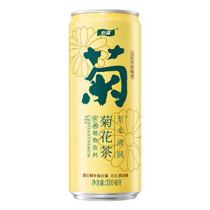 【TK】怡宝至本清润菊花茶/柠檬茶饮料310ml*12瓶CAN罐装饮品
