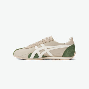 Onitsuka Tiger鬼塚虎RUNSPARK米色绿色复古运动鞋休闲鞋