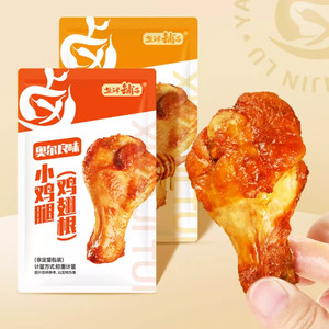 盐津铺子小鸡腿鸡翅根奥尔良蜂蜜夜宵鸡肉卤味解馋小零食小吃即食