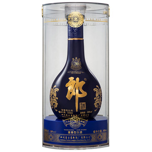 2016年生产 郎酒 青花郎 39度500mL 酱香型白酒单瓶装 低度酱酒