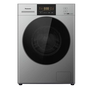 松下超薄滚筒洗衣机全自动家用10kg大容量变频银离子除菌螨NVAC/E