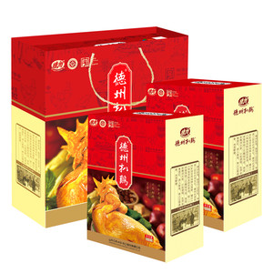 【德州扒鸡旗舰店】正宗德州扒鸡礼盒山东特产中华老字号端午礼盒