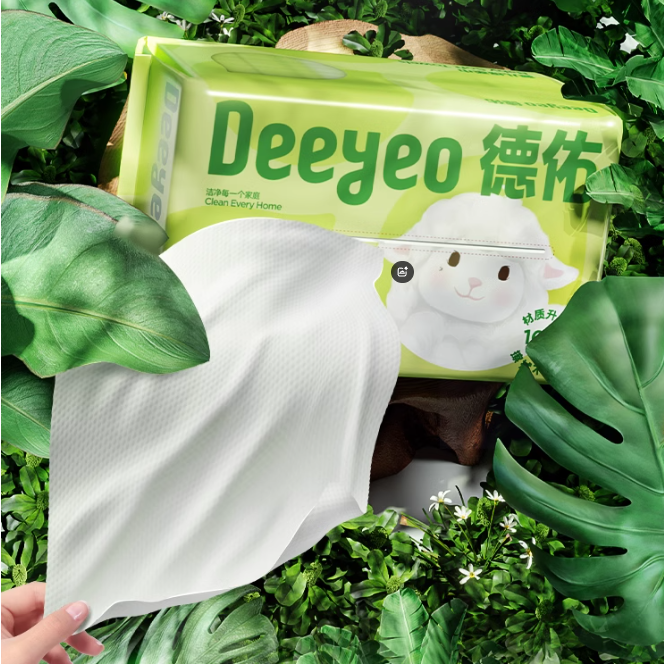 德佑婴儿绵柔巾洗脸巾干巾湿巾两用擦脸可用非棉柔巾纸巾宝宝专用 68.8元