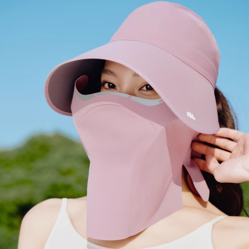 蕉下防晒帽全防护面罩可拆卸女夏2025新遮阳大帽檐鸭舌渔夫太阳帽 209元